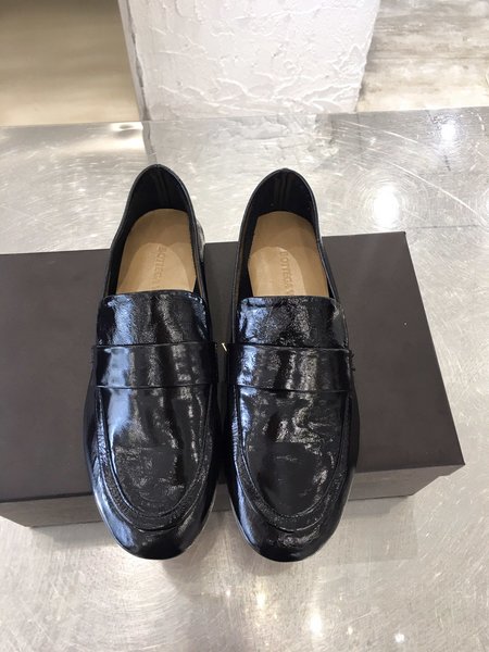 Bottega Veneta Wax line leather loafers
