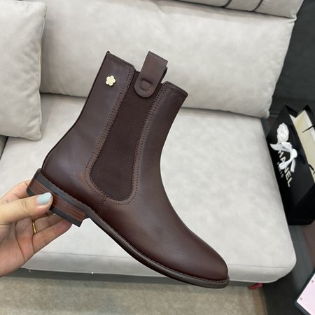 Chanel Knight s Boot Camellia