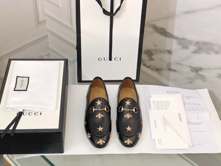 Gucci Classic horsebit calfskin loafers