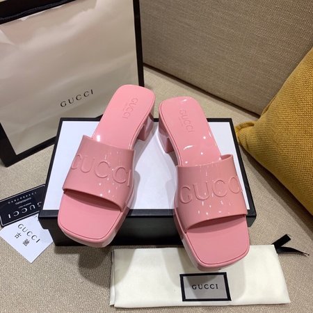 Gucci High heel jelly women s shoes