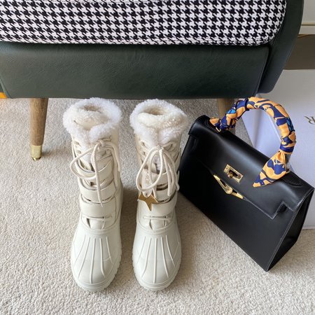 Dior Autumn and winter wool boots