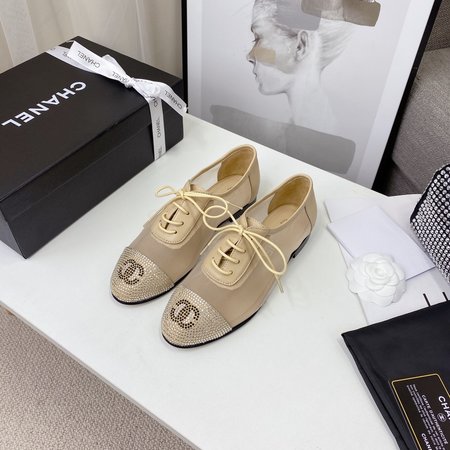 Chanel Sheepskin mesh Mary Jane