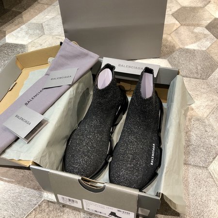 Balenciaga Classic series knitted sock boots