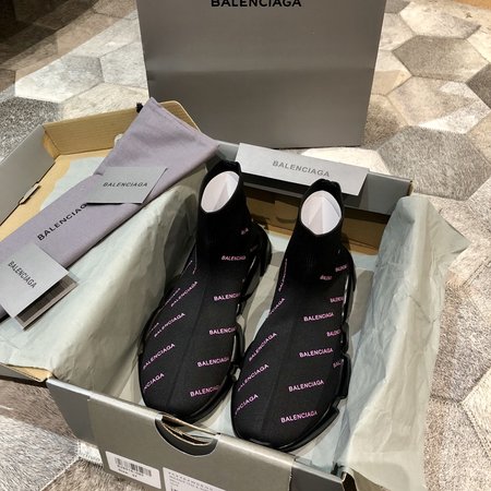 Balenciaga Classic series knitted sock boots