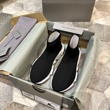 Balenciaga Classic series knitted sock boots