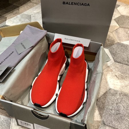 Balenciaga Classic series knitted sock boots
