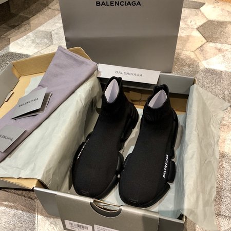 Balenciaga Classic series knitted sock boots