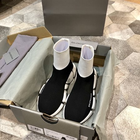 Balenciaga Classic series knitted sock boots