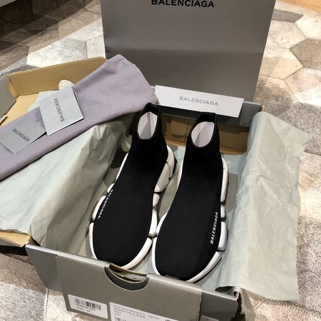 Balenciaga Classic series knitted sock boots