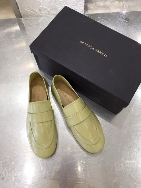 Bottega Veneta Wax line leather loafers