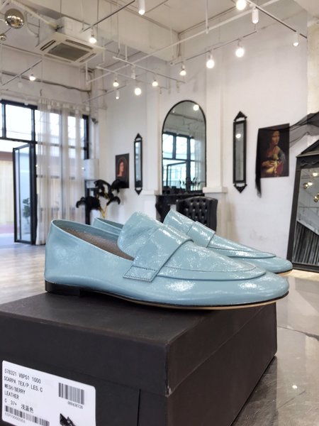 Bottega Veneta Wax line leather loafers