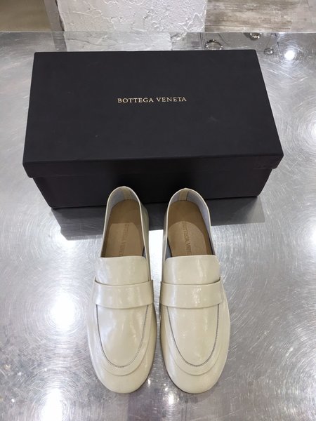 Bottega Veneta Wax line leather loafers