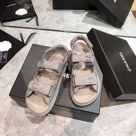 Chanel Velcro sandals