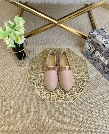 Dior Vintage sheepskin classic Espadrilles