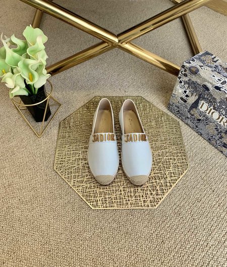Dior Vintage sheepskin classic Espadrilles