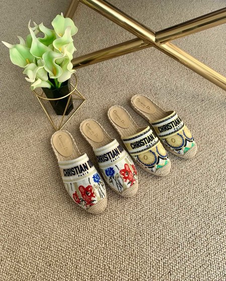 Dior Granville slippers Espadrilles