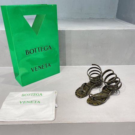 Bottega Veneta Snake sandals