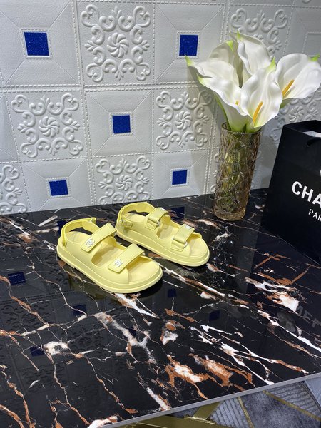 Chanel Velcro sandals new