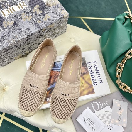 Dior Oblique embroidery Espadrilles