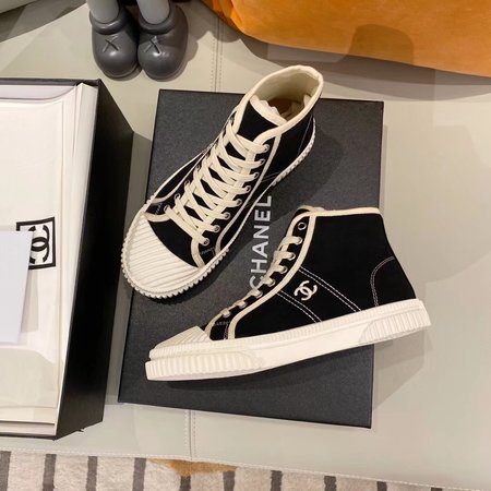 Chanel All-match canvas shoes