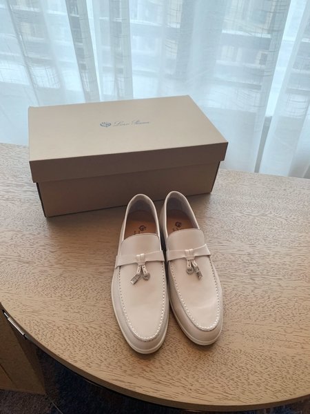 Loro Piana cashmere loafers