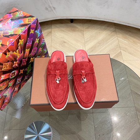 LP Suede Cashmere Loafers