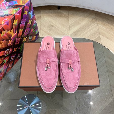 LP Suede Cashmere Loafers