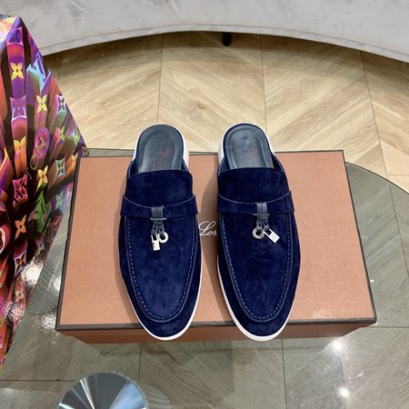 LP Suede Cashmere Loafers