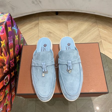 LP Suede Cashmere Loafers