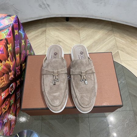 LP Suede Cashmere Loafers