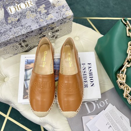 Dior Oblique embroidery Espadrilles