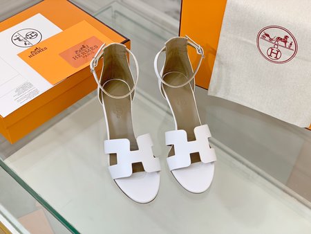 Hermes Santorini Sandals Epsom Leather