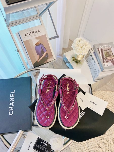 Chanel Flip-Flop Sandals