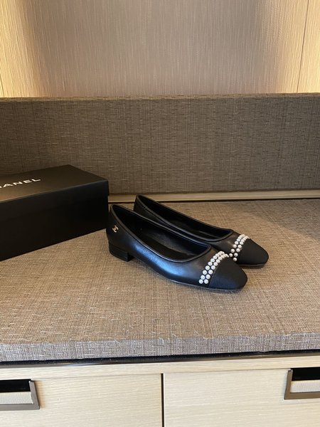 Chanel Pearl sheepskin leather outsole