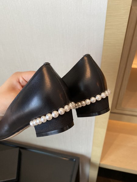 Chanel Pearl sheepskin leather outsole