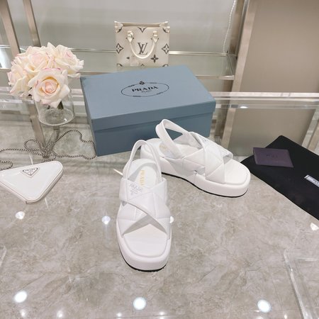 Prada platform sandals