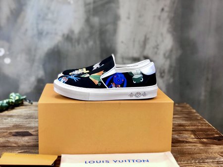 Louis Vuitton Totem Print LOGO Skateboard Shoes Casual Shoes