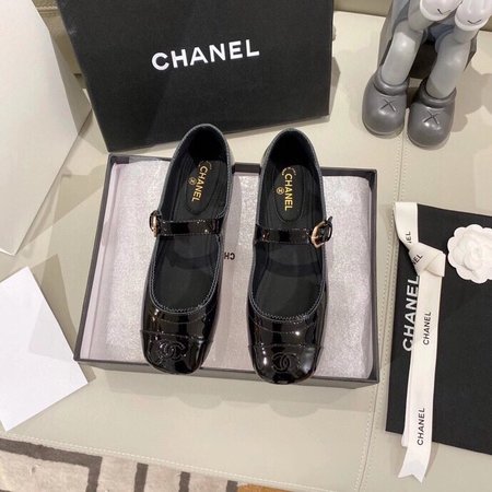 Chanel Mary Jane shoes sheepskin leather outsole