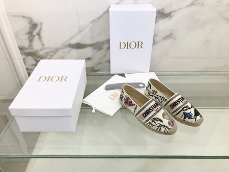 Dior Espadrilles hemp rope weaving