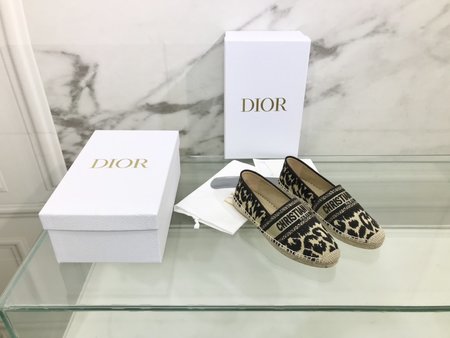 Dior Espadrilles hemp rope weaving