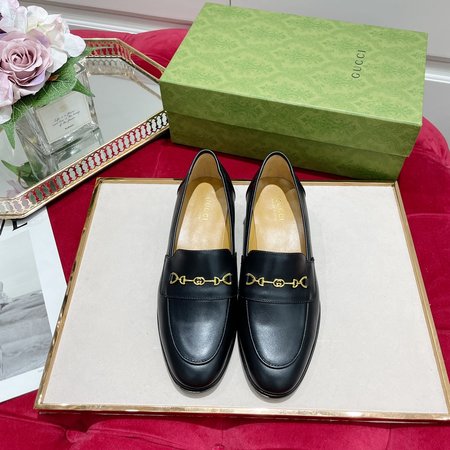 Gucci Horsebit women s shoes calfskin