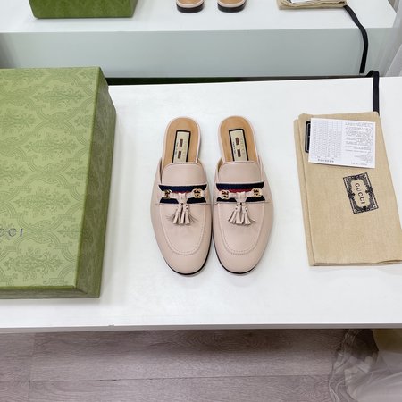 Gucci tassel slippers