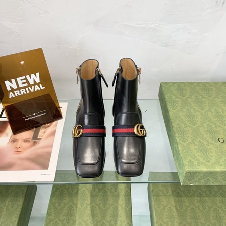 Gucci Short boots heel height 3.5cm/7.5cm