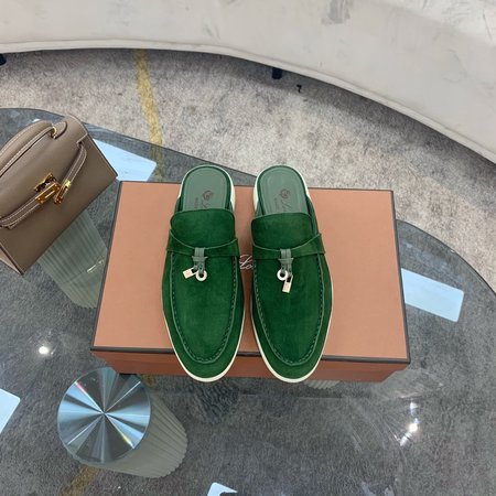 LP Suede Cashmere Loafers