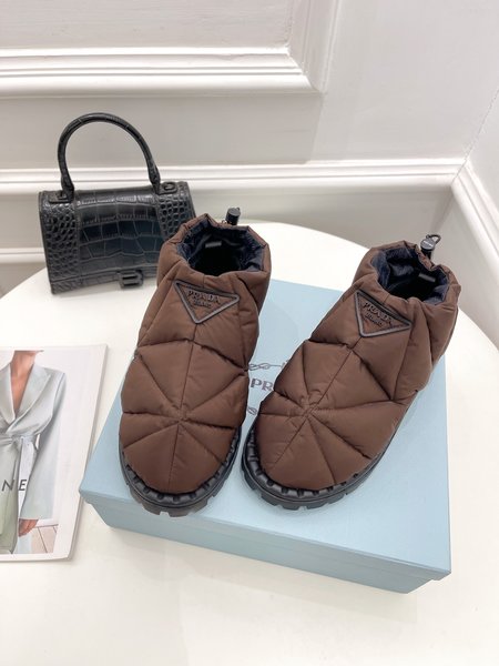 Prada down snow boots