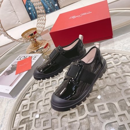 Roger Viver Walky Viv sneakers in calfskin/patent leather