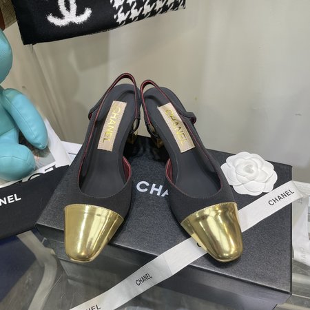 Chanel classic high heel sandals