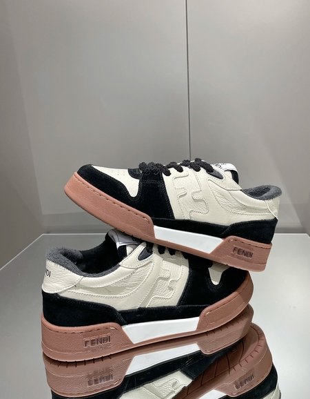 Fendi leather sneakers