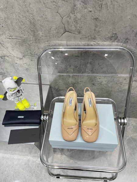 Prada mary jane high heels