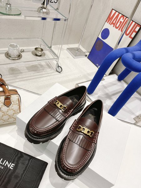 Celine Arc de Triomphe loafers